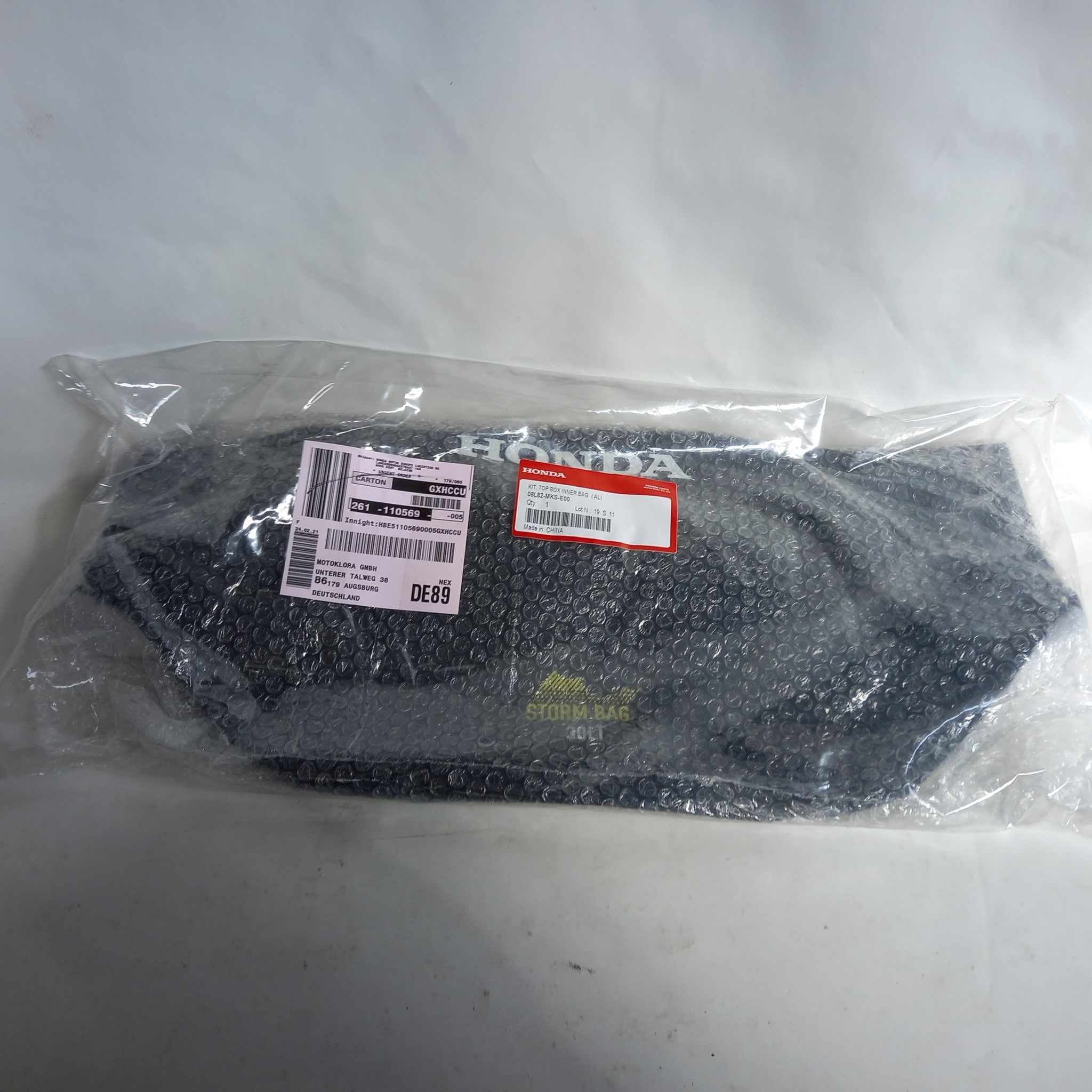 Bild von INNER BAG FOR ALUMINIUM T    08L82-MKS-E00